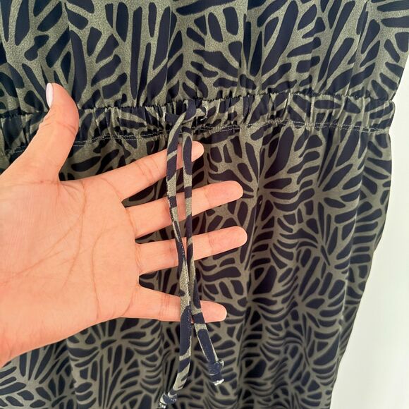 Banana Republic Knit T-Shirt Dress Stretchy Elastic Waist Pockets Casual Sz S - Picture 5 of 9